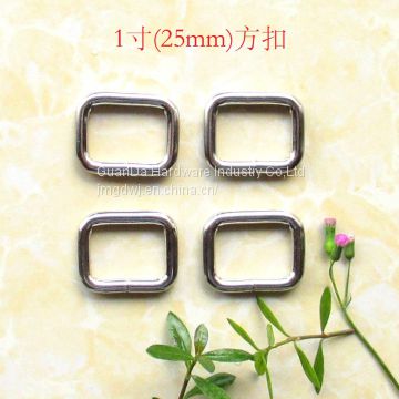 sell 25mm Rectangle  buckle Quadrilateral buckle Handbag buckle Strap buckle