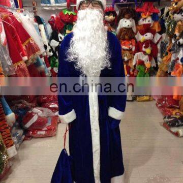 TZ-150806-2 China Wholesale Christmas Costumes Santa Claus Costume for Adult and Child photo-2