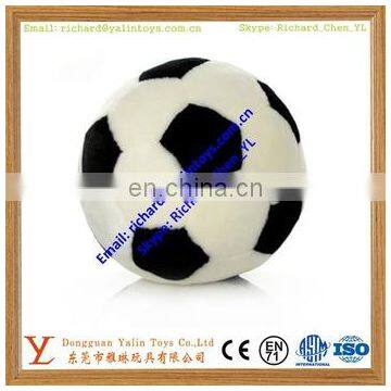 CE&ASTM approveal New fashion popular plush stuffed soccer ball/foot ball for kids playing toys