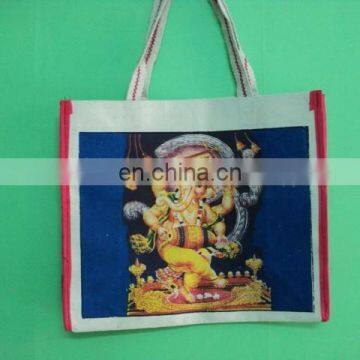 INDIAN GODS PRINTED SHOPPING BAGS LOT OF 100 PCS