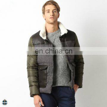 T-MJ505 Chinese Clothing Manufacturers Man Winter Bomber Jacket Wholesale