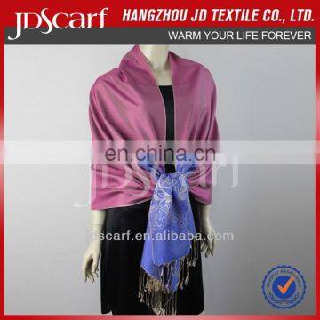 Hijab Silk Scarves JDS-131# Elegant Luster and Soft Silk Hijab photo-2