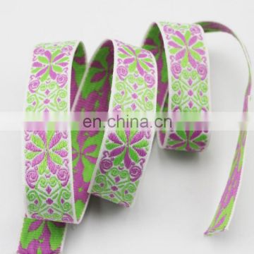 2016 Hot sale woven jacquard ribbon