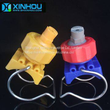 Washing car nozzle PP clamp water spray nozzle