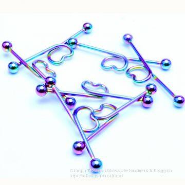 Ins Hot Money Love Ear Scrape Ear Pin Foreign Trade Earphone Wholesale Body Piercing Jewelry photo-3