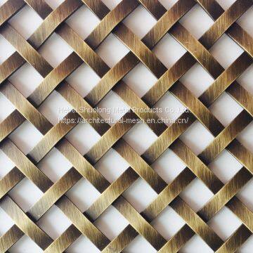 XY-1510G Antique Brass Plated Wire Mesh