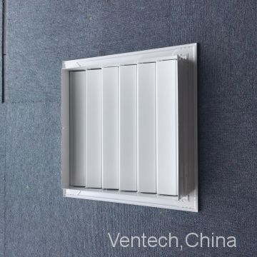 aluminum gravity outlet grille air louver hvac system