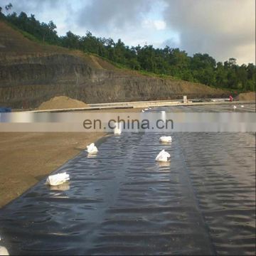 0.1mm -1.5mm thickness HDPE geomembrane sheet for agriculture pond liner