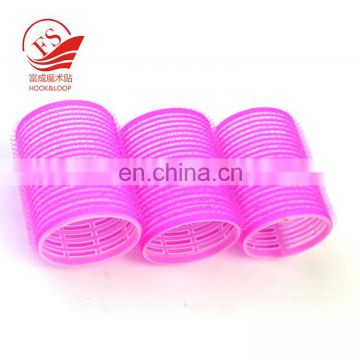 Professional self locking factory plastic hair rollers magic tape hair curlers