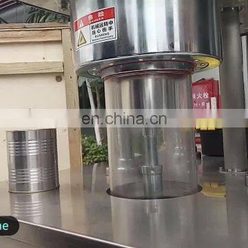 Good quality sealing machine nitrogen seam vacuum tin can sealing machine