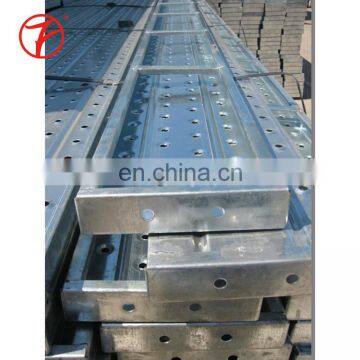 scaffold catwalk Galvanized metal plank