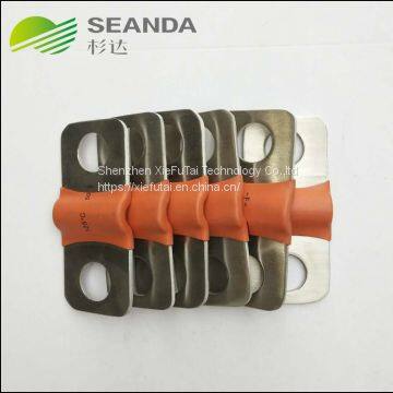 Insulated Flexible Copper Laminated Busbars With Heat Shrinkable Tube for Power Distribution photo-4
