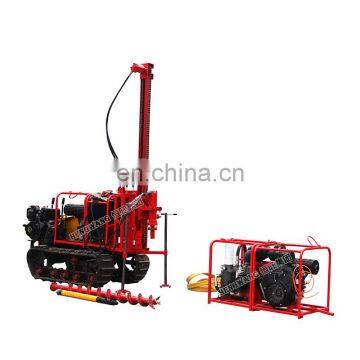 Air compressor geotechnical drilling rig stone rock drilling equipment