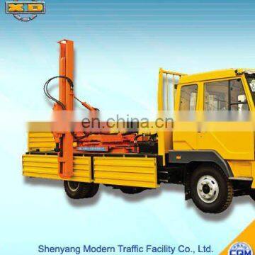 Truck-mounted Hydraulic Pile Driver for Highway Guardrail From Manufacturer photo-2