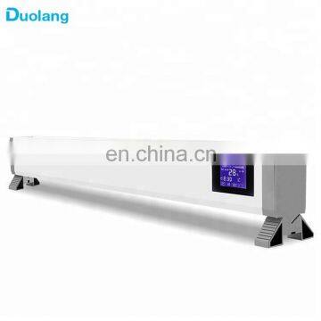 2500w Whole Room Series Automatic Baseboard Electric Convection Wall Heater for homes