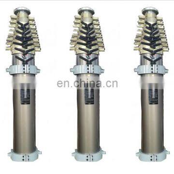 15m high locking penumatic telescopic tower