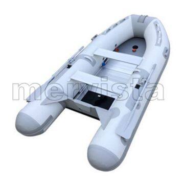 (CE) China Customized Rigid Inflatable Fishing Rubber Rowing Boat Dinghy With Electric Motor