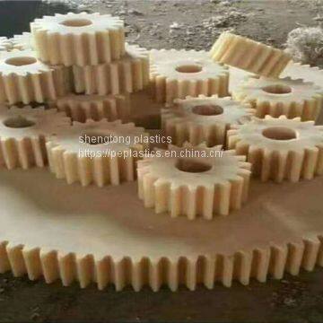 CNC Machining Cast Nylon Plastic Machining Gear,sheave,pulley Parts photo-3