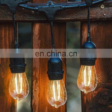 Outdoor for christmas decoration e14 e27 retro string lights