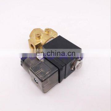 GOGO Normally Open 2 Way Pilot Diaphragm Brass solenoid valve water flow control 1/8" BSP 24V DC 2.5mm/3mm NBR 0-16bar/10bar