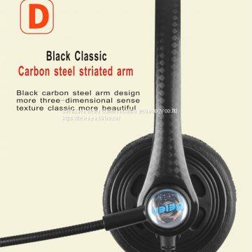 China Beien T12 RJ-USB Telephone Call Center Headset Noise-cancelling Headset Customer Service