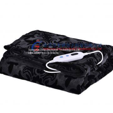 CE GS certificated electric heated throw warming blanket