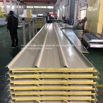 Mechanical and Handicraft Magnesium Sandwich Panel for Hard Cleanroom Wall