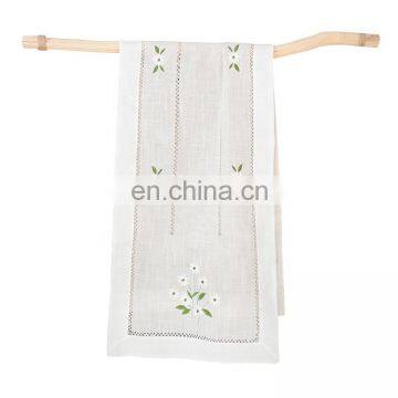 Household products fancy kichen decorative little daisy pattern dining table runner