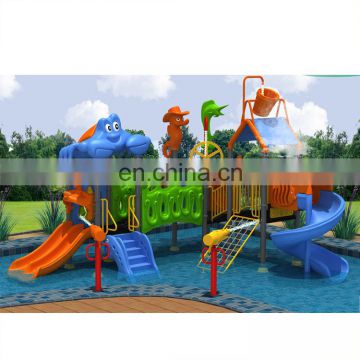 Proper price outdoor anti-static water slide park set for child