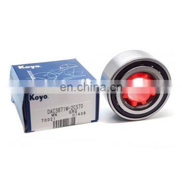 double row ball type DAC wheel bearing koyo DAC3871W-2CS70 nsk cross reference 38bwd09 size 38x71x33x30mm