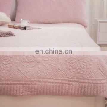 Bedspread Coverlet Set Charcoal Comforter Oversized Pink Color Quilt Set /bedding Bed Sheets Sets photo-2