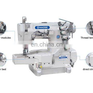 MC 600-01D DIRECT DRIVE HIGH-SPEED CYLINDER-BED INTERLOCK SEWING MACHINE photo-2