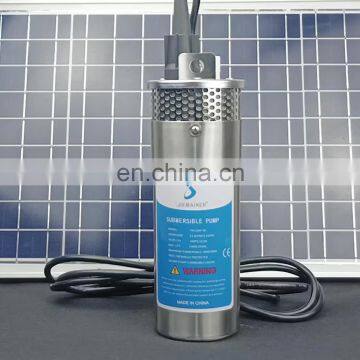 Stable power and voltage 4 inch DC solar powered submersible well pump