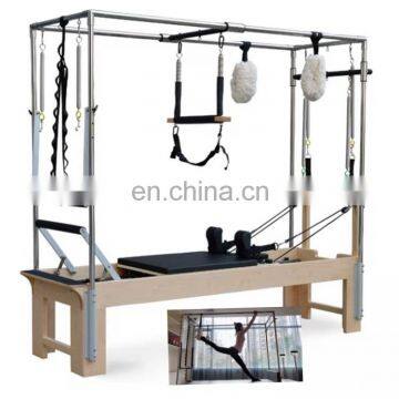 Commercial Home Use Fitness Pilates Reformer Equipment Body Balanced Pilates Machine With Full Trapeze Cadillac Pilates Reformer photo-2