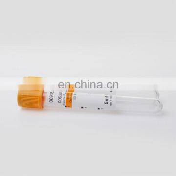 8ml Orange Vacuum Blood Collection Procoagulation Tubes