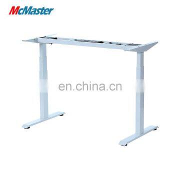 BDEH02S-DM Dual Motor Computer PC Desk Height Adjustable Sit Standing Table Frame photo-2