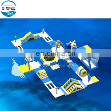 Hot-sale floating combo commercial grade inflatable sea water park game