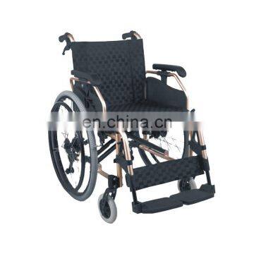 Medical Equipment Lightweight Folding Aluminum Wheelchair Fort the Disabled Peopled photo-6
