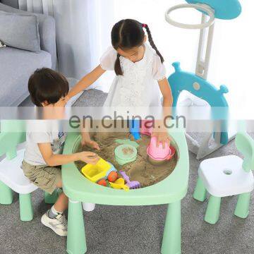 Multi Function Plastic Children Assembled Sand and Water Play Table