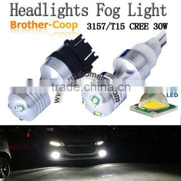T20 T15 7440 7443 3156 3157 1156 1157 20W 30W CREE CANBUS led Signal bulb Brake Running Light