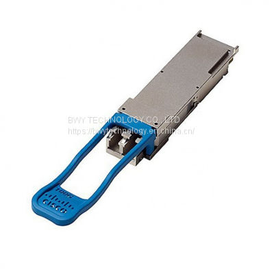 QSFP-100G-LR4-S Cisco 100 Gigabit Optical Modules 100GBASE LR4 QSFP Transceiver, LC, 10km over SMF