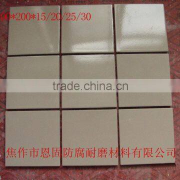 acid and alkali wear resistant tiles 150mm*150