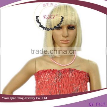 cheap short nice cute blond straight synthetic bob style party wigs