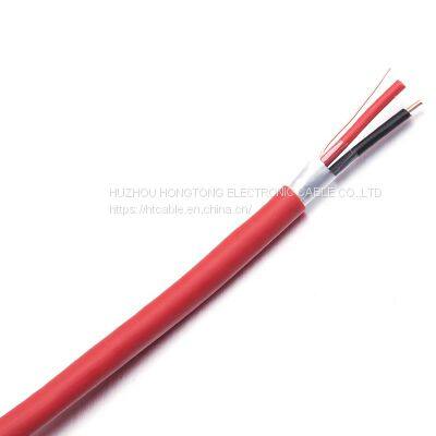 Cable de alarma contra incendios LSZH Shield de 2 núcleos de 1.0 - 1.5 mm