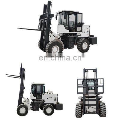 China Diesel/electric Rough Terrain 3 Ton Forklift Telescopic Forklift Truck 4 Ton 5 Ton 7 Ton Manufacturer photo-3