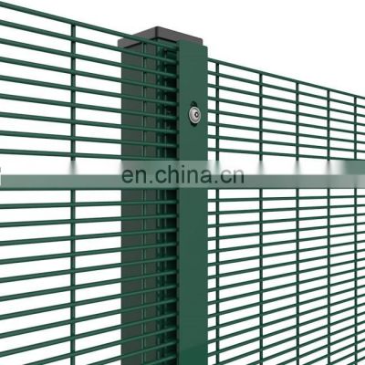 358 Hot Dipped Galvanized Steel Security Fence Panels Powder Coated Outdoor Fencing Trellis & Gates