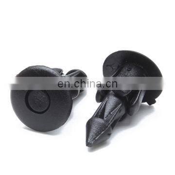 Car Plastic Clips and Fasteners Small Black Auto Rivet Tip Clips