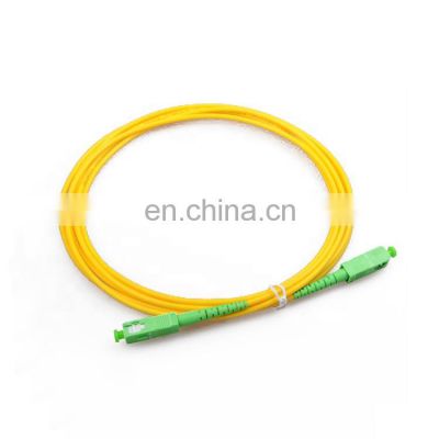 Single mode Simplex LC/A PC fiber patch pigtails cable high repeatability low price Sc/Upc Fiber Optic Pigtail Cable G657