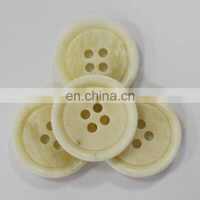 Custom Big 4 Hole Flat Rim Edge Engraved White Button Down Shirt Women photo-2