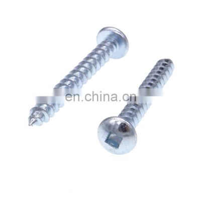 Stainless Steel 8-18 Phillips Square Drive Pancake Head Wood Screws